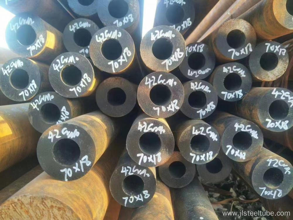 High strength seamless boiler tube