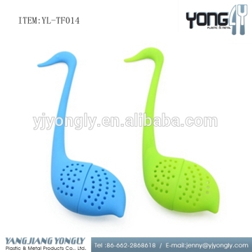 Lovely Swan Shape easpoon silicone tea infuser