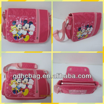 2014 Dongguan Manufaturer supply Lovely cartoon Girl polyester Printing School bag