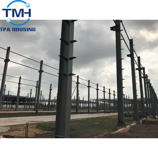 iso precision prefab steel structure warehouse factory