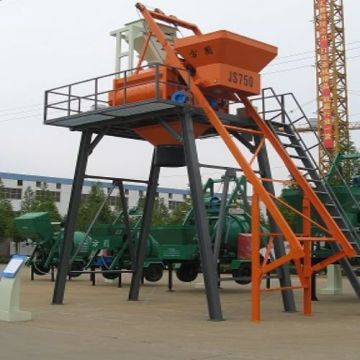 High Quality Twin Shaft 0.75cbm Concrete Mixer