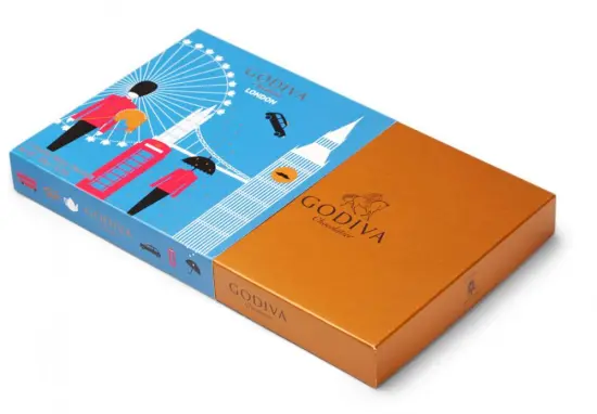 Luxury Rigid Chocolate Gift Box with Sleeve