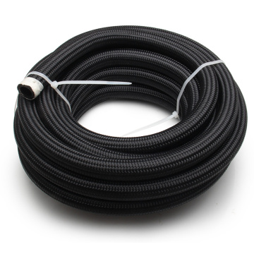 Car modification braided oil pipe nylon rubber pipe