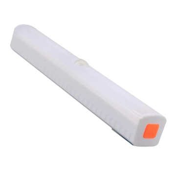 Factory Hot Motion Sensor LED Light White ABS Battery Wall Lamp Indoor Vibe Corner Lamp