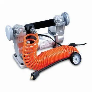 Metal Mini Air Compressor with 40A In-lined Fuse