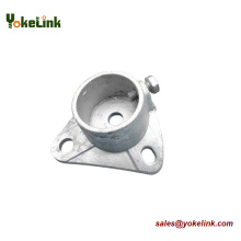 Ductile Iron Sidewalk Guy Ending Fitting Pole Plate