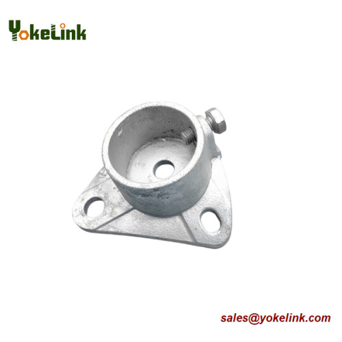 HDG Ductile Iron Sidewalk Guy Fittings Hardware Poleline