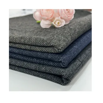 High Quality Comfortable Brushes 380GSM Polyester Reyong Spandex Knitting Jacquard Fabric for Suit and Pant