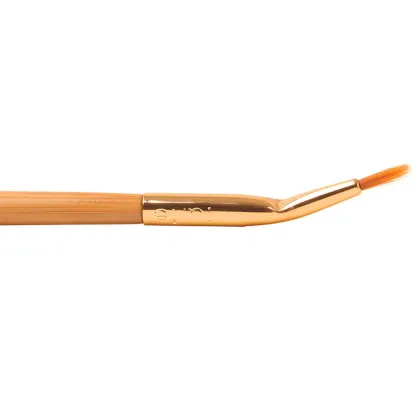 Single Double end Blender Eyeliner Brush Champange Gold