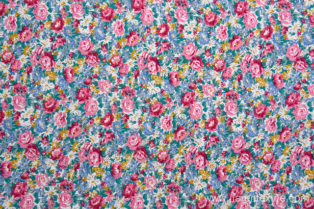 Wholesale Intensive Flower Pattern Printed Fabric