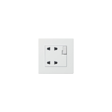 A5 series 1 gang switch and 2gang 2 pin socket