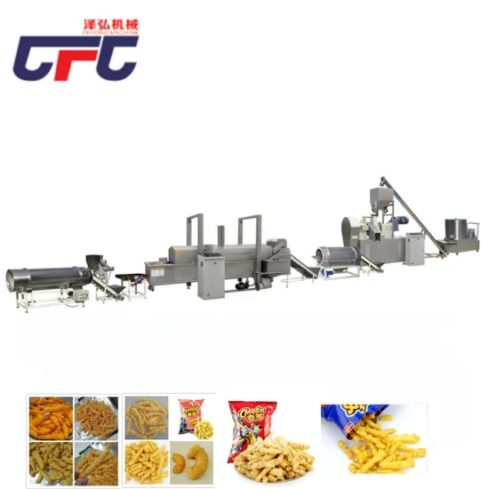 Cheetos Crunchy production line