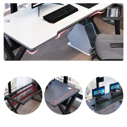 Waterproof Corrosion Wooden Study Home Office Table Computer Desk