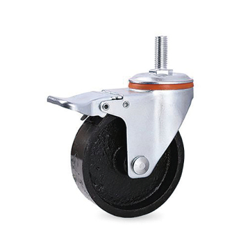 Cast Iron Brake Screw Wheel Medium Duty