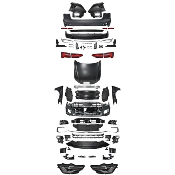 2013-2018 Audi A6 C7/C7PA Body Kit Bumpers Modified for 2024 Style