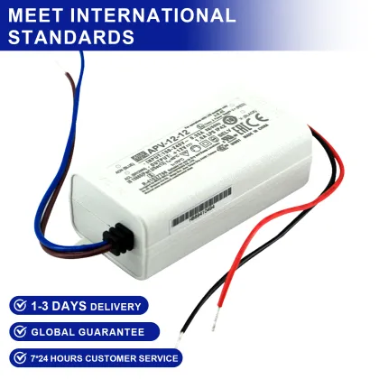 Mean Well APV-12-12 12W 12V LED Driver Power Supply