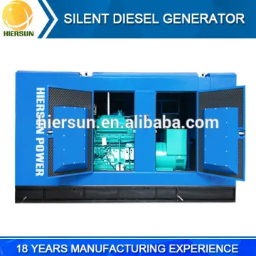 Excellent quality silent diesel generator , prime/standby silent diesel generator for sale