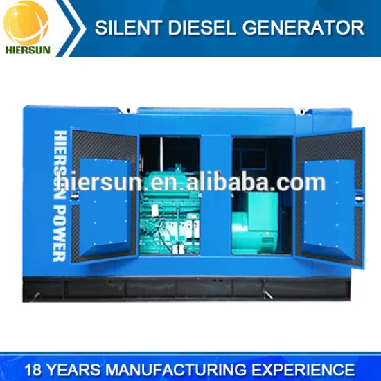 Excellent quality silent diesel generator , prime/standby silent diesel generator for sale