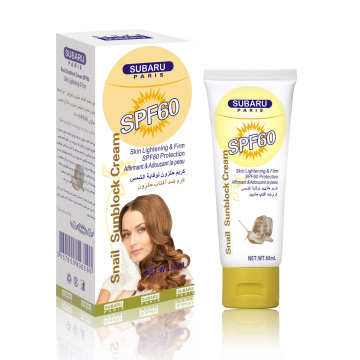 Subaru Professional Face Sun Cream with Snail