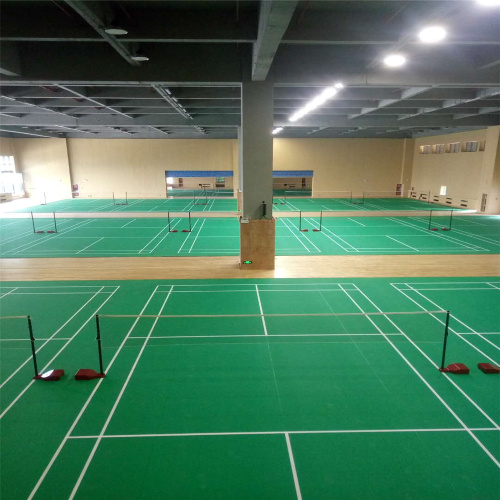 Tapete de quadra de badminton profissional em PVC certificado pela BWF do Canadá