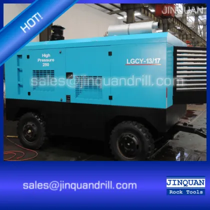 Kaishan Group Screw Air Compressor LGCY-13/17 Diesel Driven Screw Portable Air Compressor