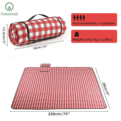 Picnic Mat Custom Foldable Waterproof Sand Proof Picnic Blankets Manufactory