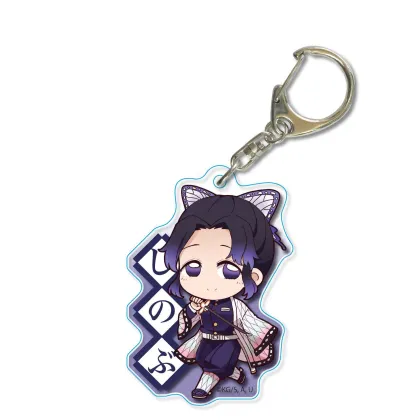 Popular Demon Slayer Nezuko Keychain - Ghost Slayer Acrylic Accessory