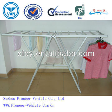 Balcony Drying Coat Rack by Metal Foldable Indoor & Outdoor Clothes Sun Rack (ISO CE approved / Suzhou Pioneer-Vehicle)
