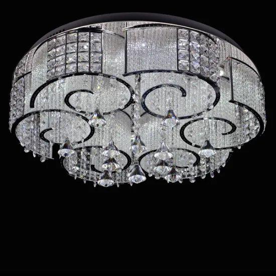 chrome metal chandelier frame decorative lighting