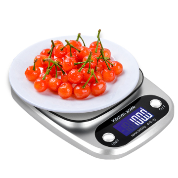 Bestseller 5 kg Edelstahl Smart Kitchen -Skala mit LCD/LED -Display