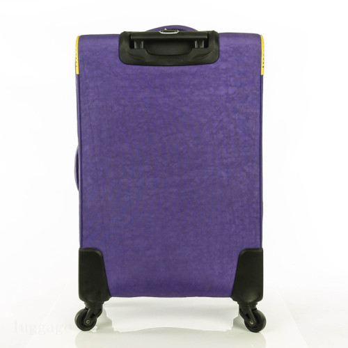 Leisure style soft trolley nylon travel luggage