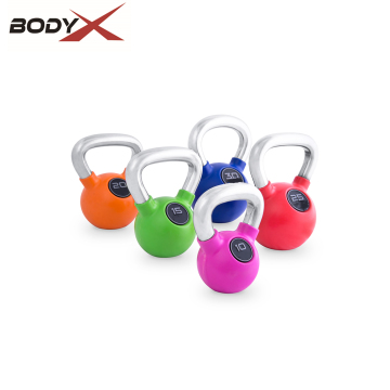 Krom sapı kauçuk kettlebell