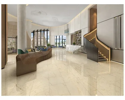 Light Yellow Marble 60x60 Sofitel Gold Floor Tiles for Home & Hotel Interiors