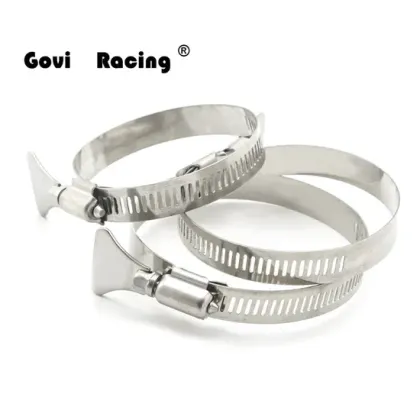 Stainless Steel American Hose Clamp with Handle