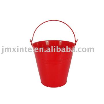 galvanized handle bucket