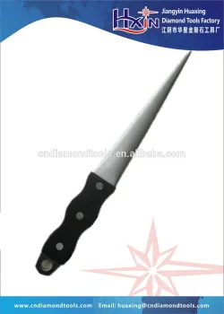 Kitchen Diamond knife sharpener with polycarbonate handle