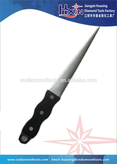 Kitchen Diamond knife sharpener with polycarbonate handle