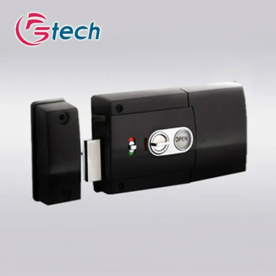 electric security lock rim lock factory standlalone motor lock