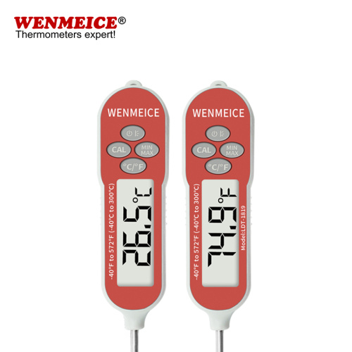 Termómetro de sonda de acero inoxidable para cocina doméstica