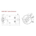 24v 2.8kw Hydraulic DC Motor