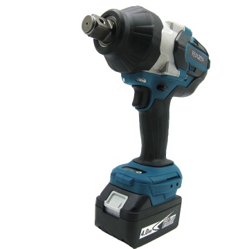 Portable Rechargeable 3 Gears Lithium Battery Brushless Cordless 1300 Torque Impact Wrench 4Ah