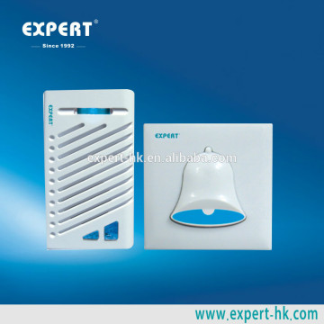 Long Range Plug-in wireless doorbell with Blue Flashers