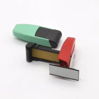 plastic pocket signature self-inking stamp