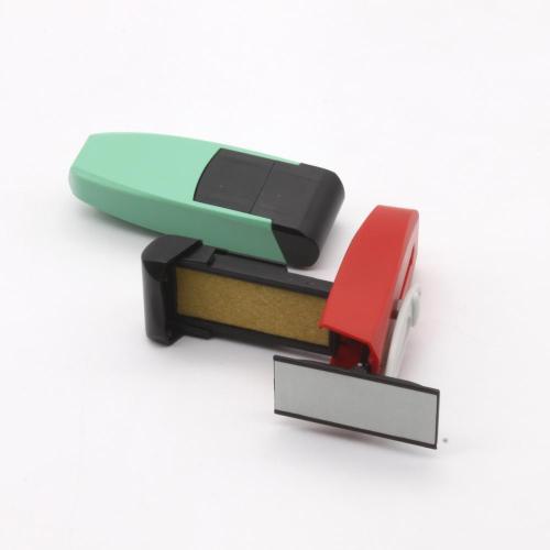 plastic pocket signature self-inking stamp