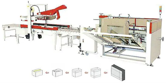 CPL-04 Automatic Carton Erecting And Sealing Line