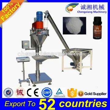China supplier semi auto powder filling machine,semi auto chili powder filling line