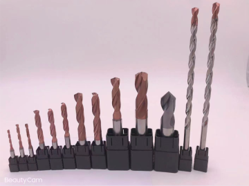 Sharpening carbide drill bits