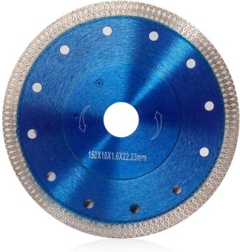 SUBORUI 6 Inch Arbor Customized Super Thin Diamond Tile Blade for Porcelain and Granite