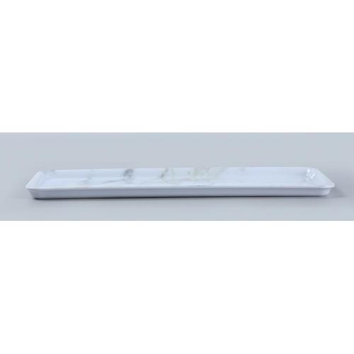 white rectangular Serving Platter