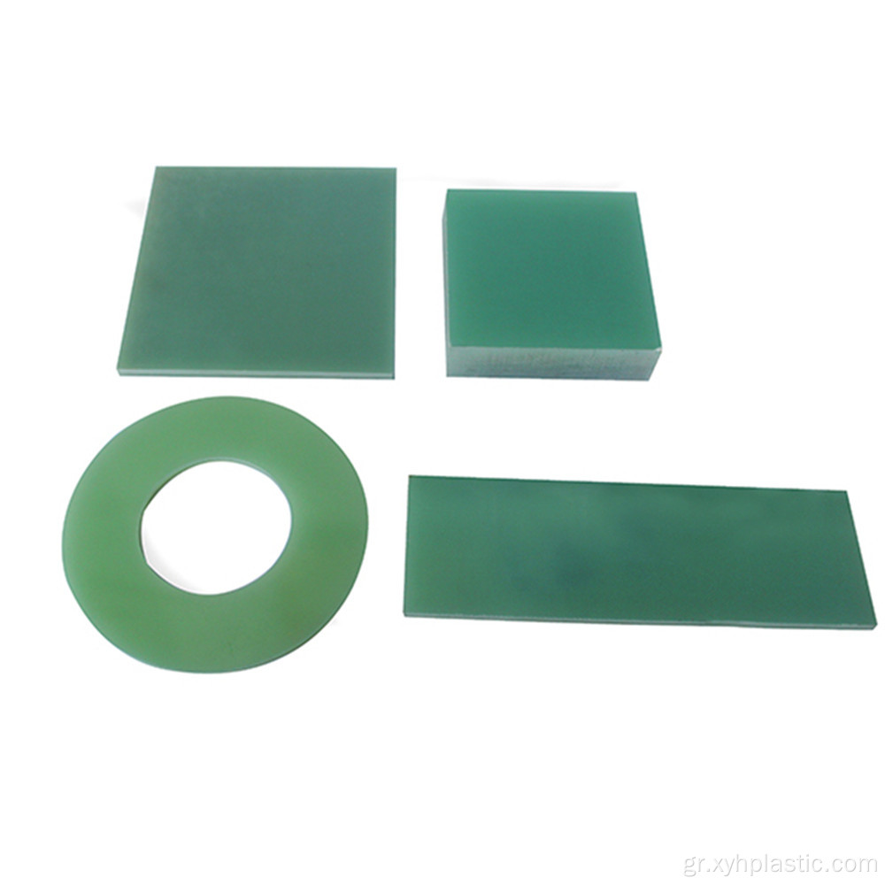 Εποξειδικό πλαστικοποιημένο φύλλο 3mm Πράσινο Fr4 Fiberglass
